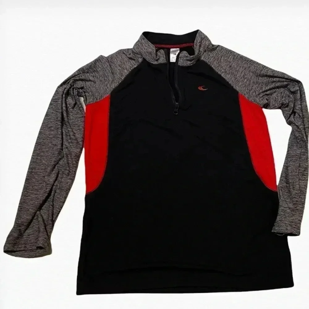 Carter’s size 14 polyester quick dry quarter zip